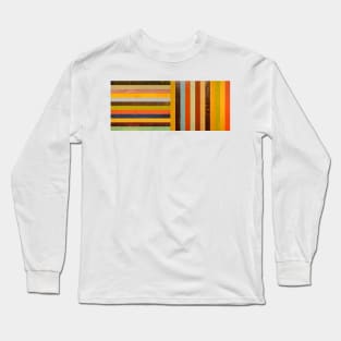 Panel Abstract l Long Sleeve T-Shirt